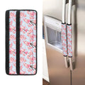 Sakura Flower Cherry Blossom Print Refrigerator Handle Covers