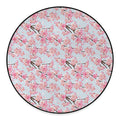 Sakura Flower Cherry Blossom Print Round Floor Mat