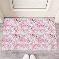 Sakura Flower Cherry Blossom Print Rubber Doormat