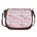 Sakura Flower Cherry Blossom Print Saddle Bag