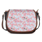 Sakura Flower Cherry Blossom Print Saddle Bag