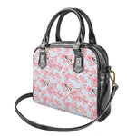 Sakura Flower Cherry Blossom Print Shoulder Handbag