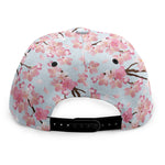Sakura Flower Cherry Blossom Print Snapback Cap