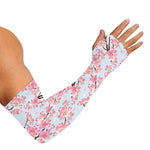 Sakura Flower Cherry Blossom Print Sun Protection Arm Sleeves