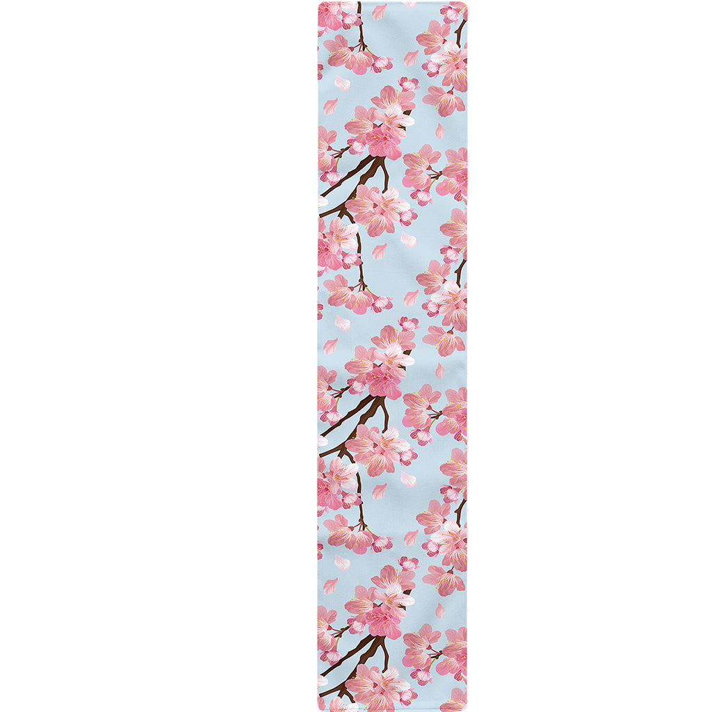 Sakura Flower Cherry Blossom Print Table Runner