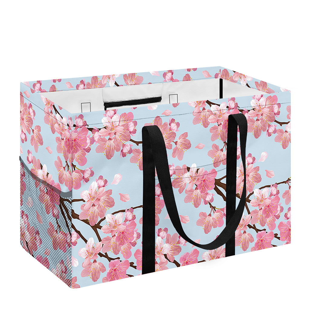 Sakura Flower Cherry Blossom Print Utility Tote Bag
