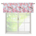 Sakura Flower Cherry Blossom Print Window Valance