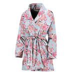 Sakura Flower Cherry Blossom Print Women's Bathrobe