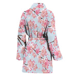 Sakura Flower Cherry Blossom Print Women's Bathrobe