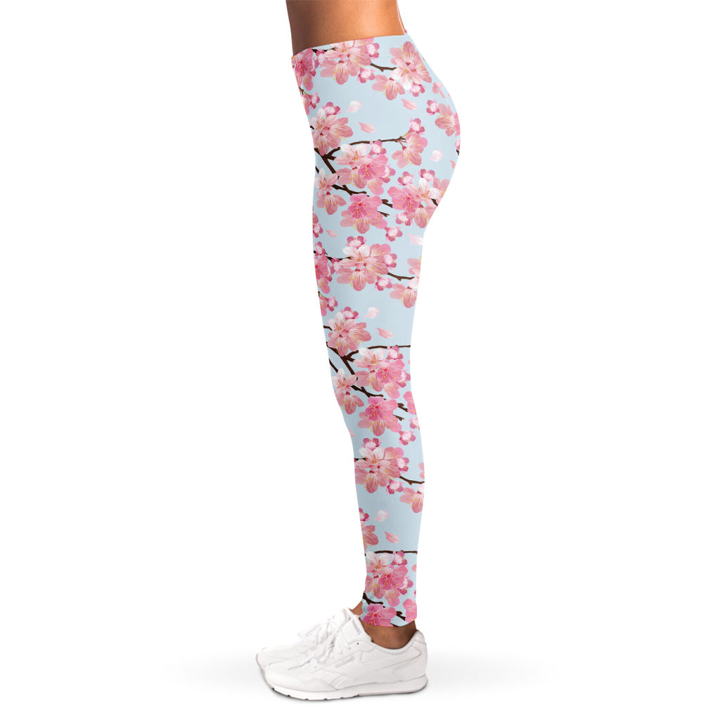 Sakura Flower Cherry Blossom Print Women's Leggings