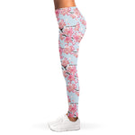 Sakura Flower Cherry Blossom Print Women's Leggings
