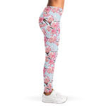 Sakura Flower Cherry Blossom Print Women's Leggings