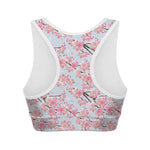 Sakura Flower Cherry Blossom Print Women's Sports Bra