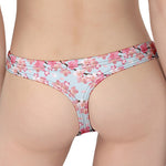 Sakura Flower Cherry Blossom Print Women's Thong