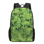 Salad Vegetable Print 17 Inch Backpack