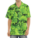 Salad Vegetable Print Aloha Shirt