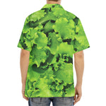 Salad Vegetable Print Aloha Shirt