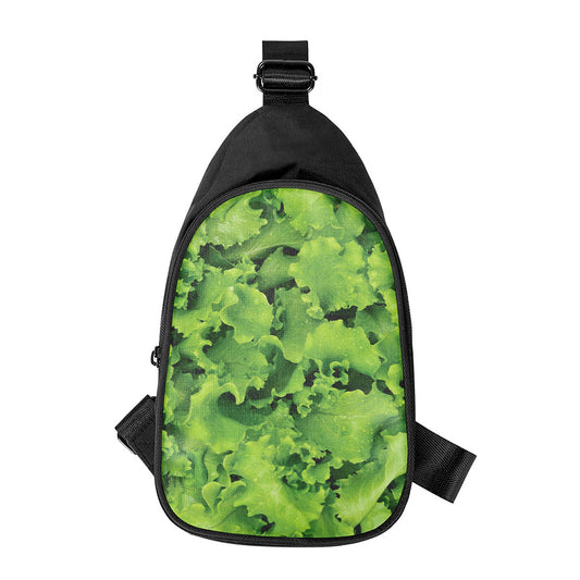 Salad Vegetable Print Chest Bag