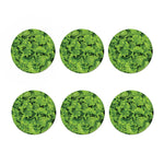 Salad Vegetable Print Coaster Set