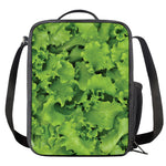 Salad Vegetable Print Crossbody Lunch Bag