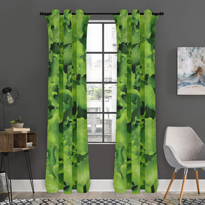 Salad Vegetable Print Curtain