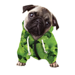 Salad Vegetable Print Dog Zip Up Hoodie