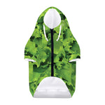 Salad Vegetable Print Dog Zip Up Hoodie