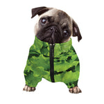 Salad Vegetable Print Dog Zip Up Jacket