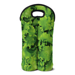 Salad Vegetable Print Double Neoprene Wine Tote
