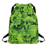 Salad Vegetable Print Drawstring Backpack