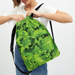 Salad Vegetable Print Drawstring Backpack