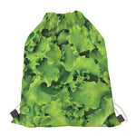 Salad Vegetable Print Drawstring Bag