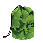 Salad Vegetable Print Drawstring Makeup Bag