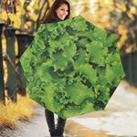 Salad Vegetable Print Foldable Umbrella