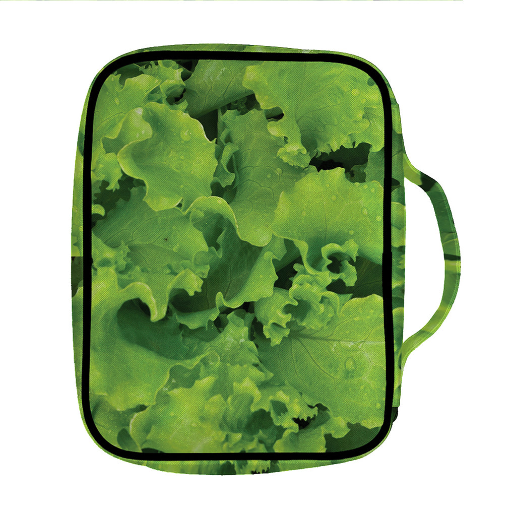 Salad Vegetable Print Front Pocket Bible Bag