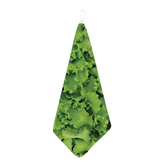 Salad Vegetable Print Hand Towel