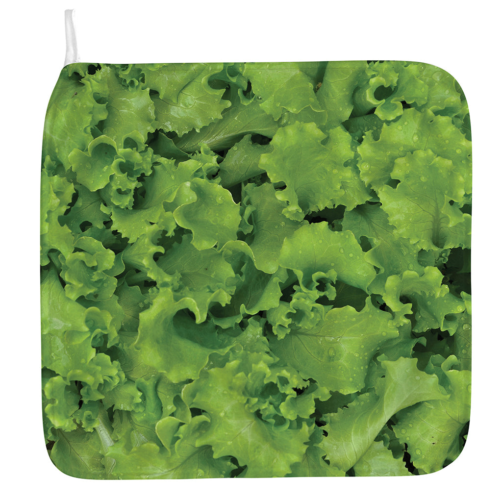 Salad Vegetable Print Hand Towel