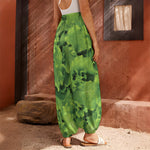 Salad Vegetable Print Harem Pants