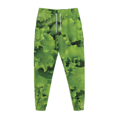 Salad Vegetable Print Jogger Pants