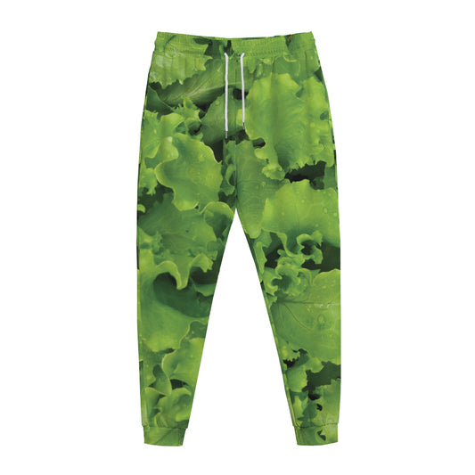 Salad Vegetable Print Jogger Pants