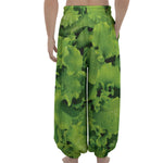 Salad Vegetable Print Lantern Pants