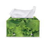 Salad Vegetable Print Leather Tissue Box Cover