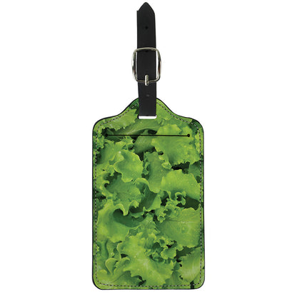 Salad Vegetable Print Luggage Tag