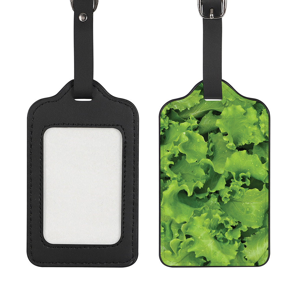 Salad Vegetable Print Luggage Tag