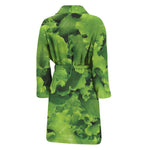 Salad Vegetable Print Men's Bathrobe