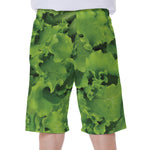 Salad Vegetable Print Men's Beach Shorts
