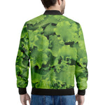 Salad Vegetable Print Men's Bomber Jacket