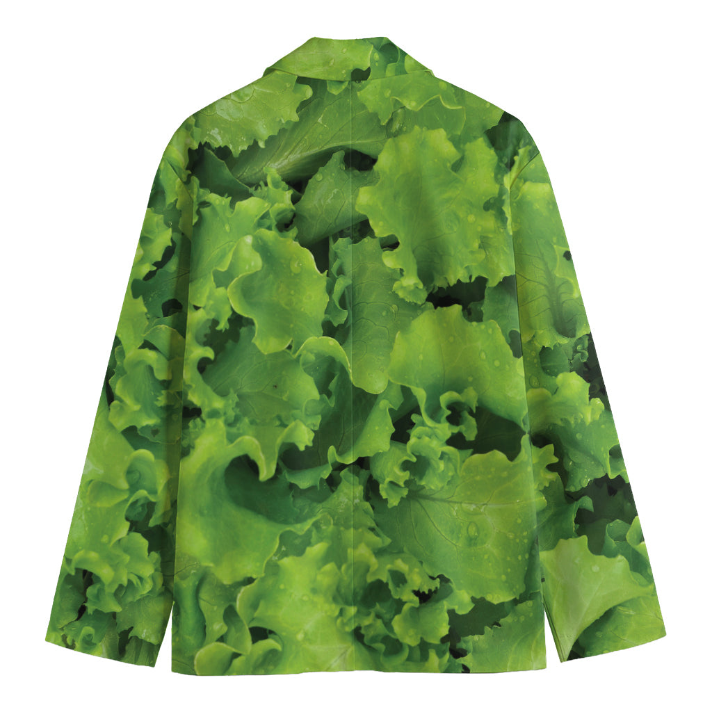 Salad Vegetable Print Men's Cotton Blazer