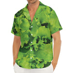 Salad Vegetable Print Men's Deep V-Neck Shirt