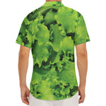 Salad Vegetable Print Men's Deep V-Neck Shirt